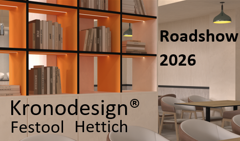 Kronodesign® Festool Hettich Roadshow 2026